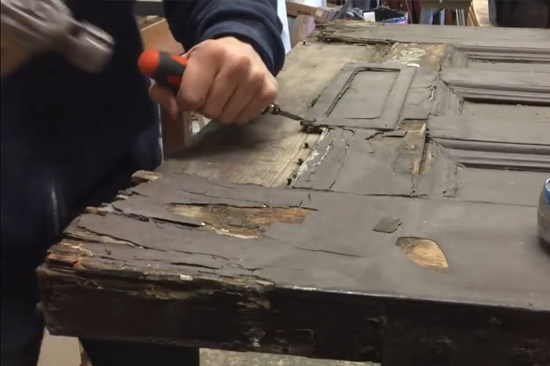 La Mirada-wooden-door-repair