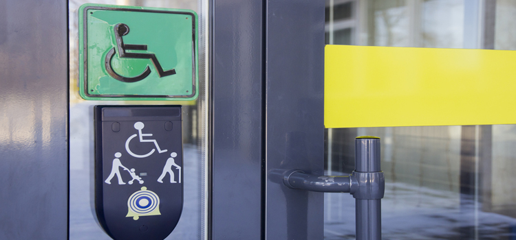 automatic handicap door opener in La Mirada